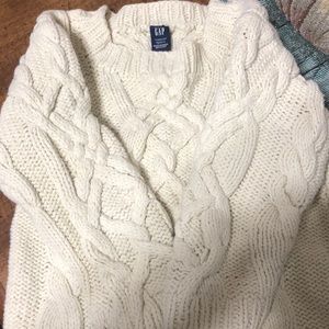 Cable sweater